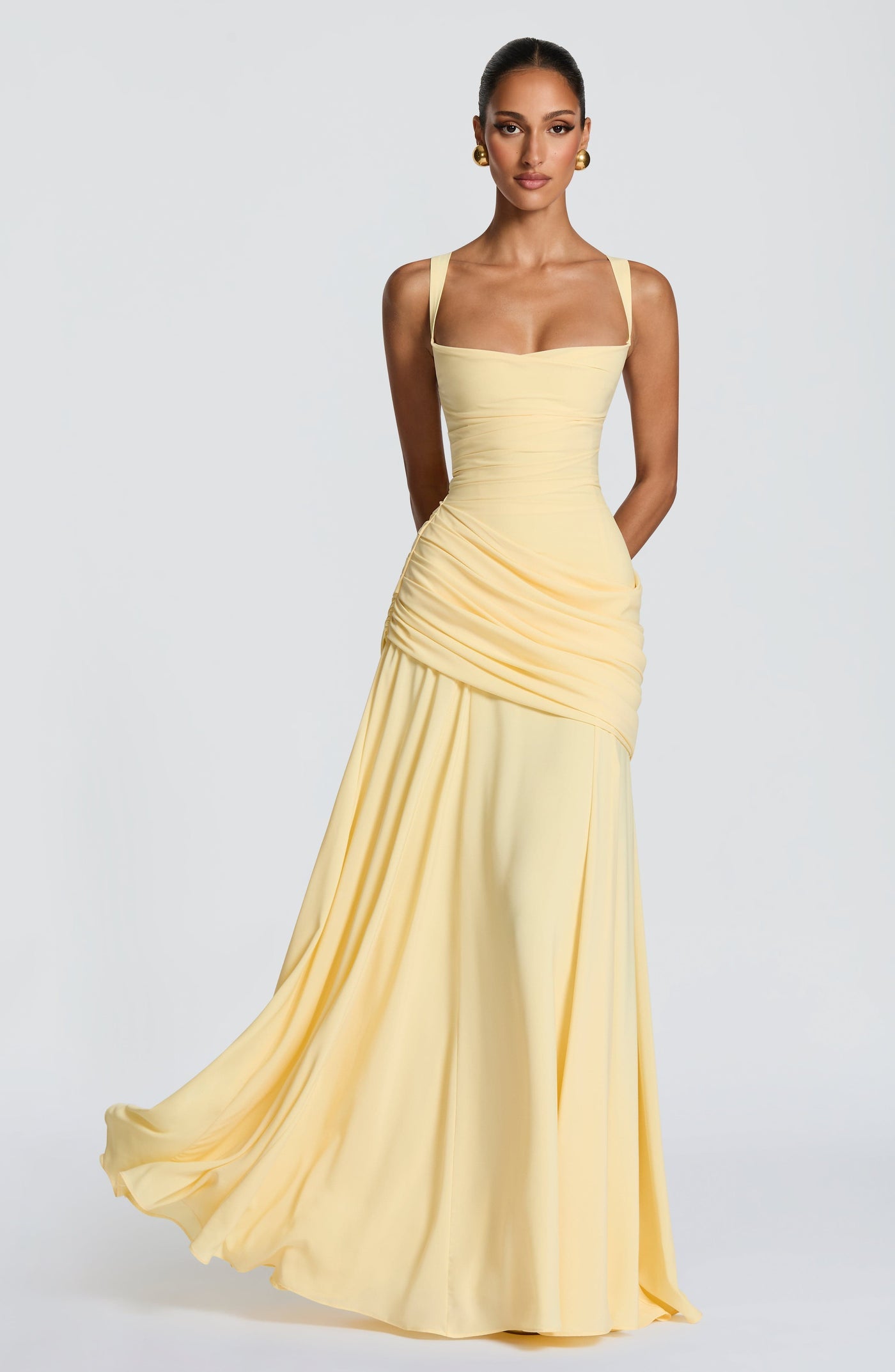 BABY BOO - SURA MAXI DRESS YELLOW