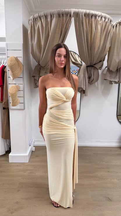 NATALIE ROLT - MIRANDA DRESS YELLOW
