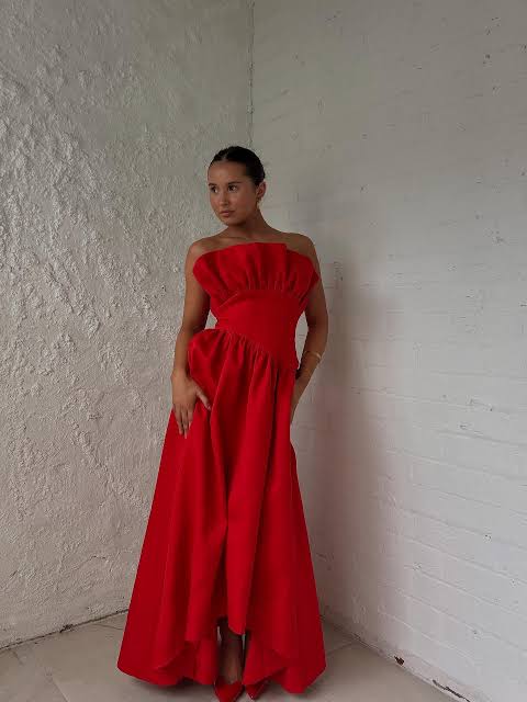 ELLIATT-LAUREL SLEEVELESS MAXI RED
