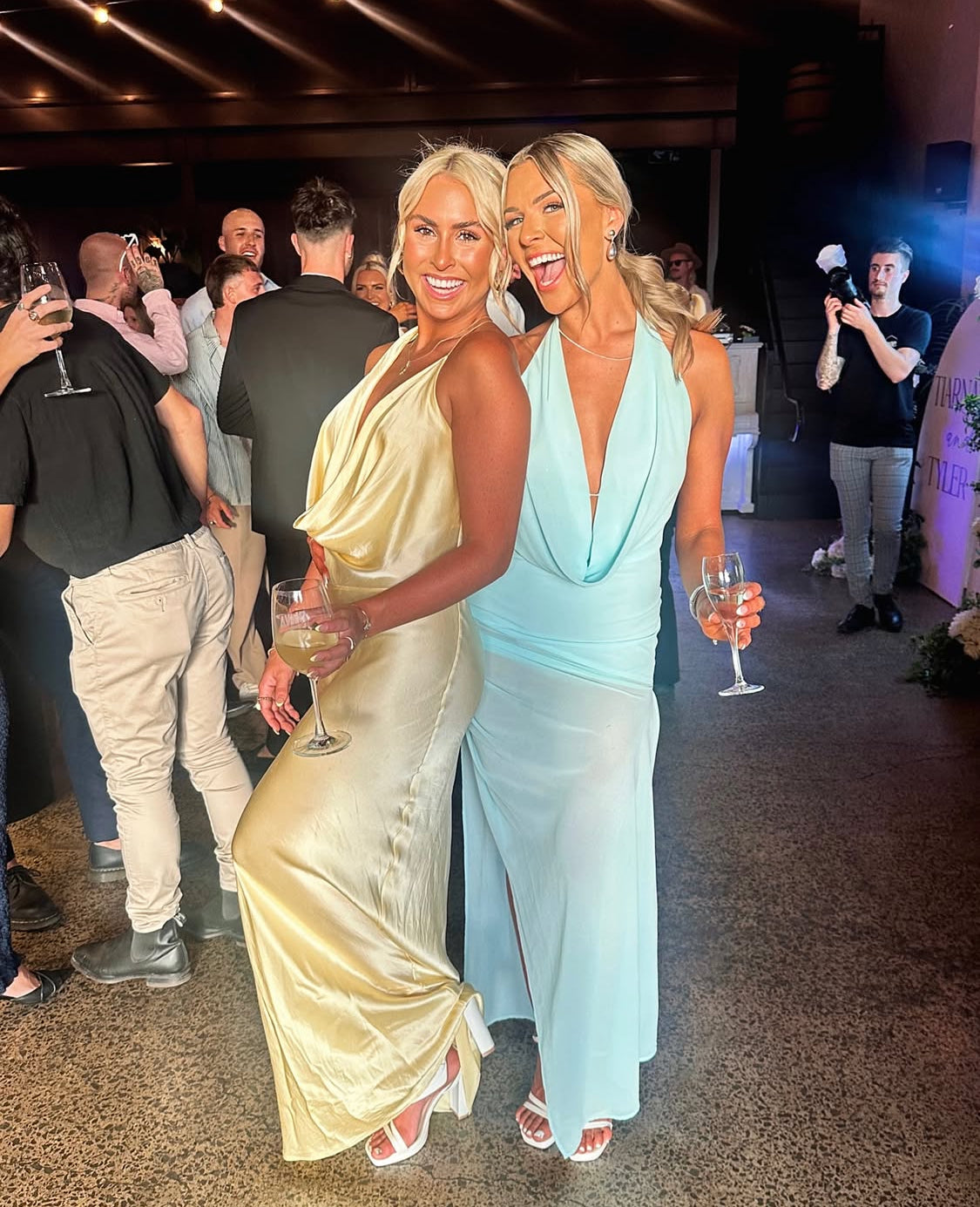 NATALIE ROLT -GABI GOWN (lemon)