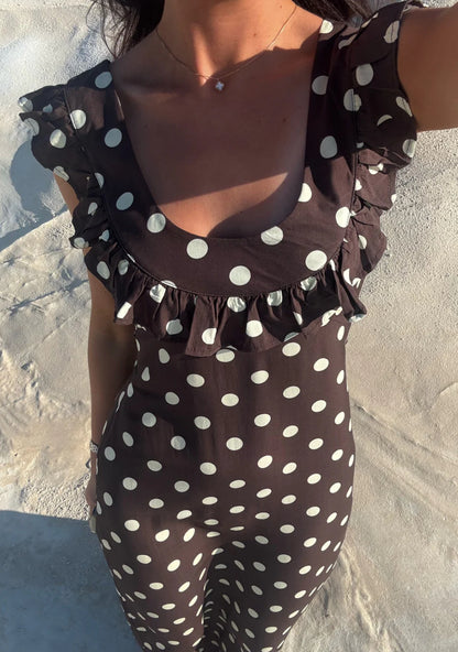 DESIGN BY SI - LUNA DRESS WITH POKADOTS