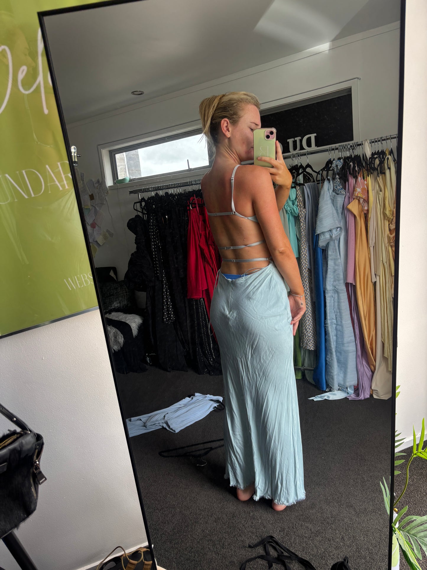 EX rentals BEC AND Brige Dimond days dress