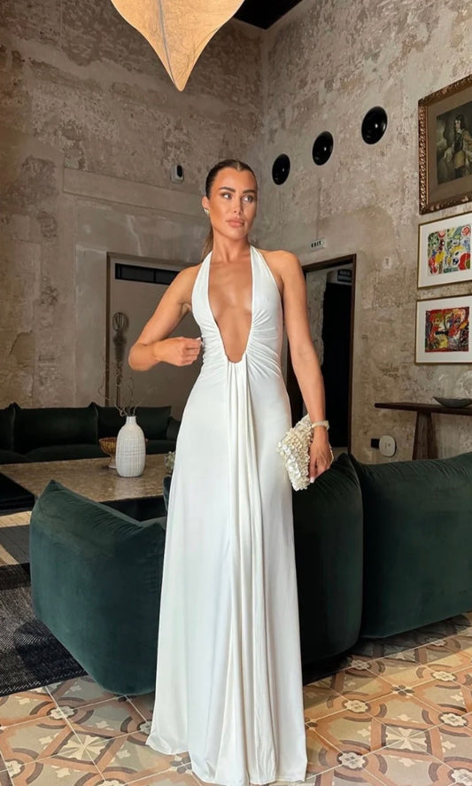 MISHA-JENNIFER CUPRO MAXI