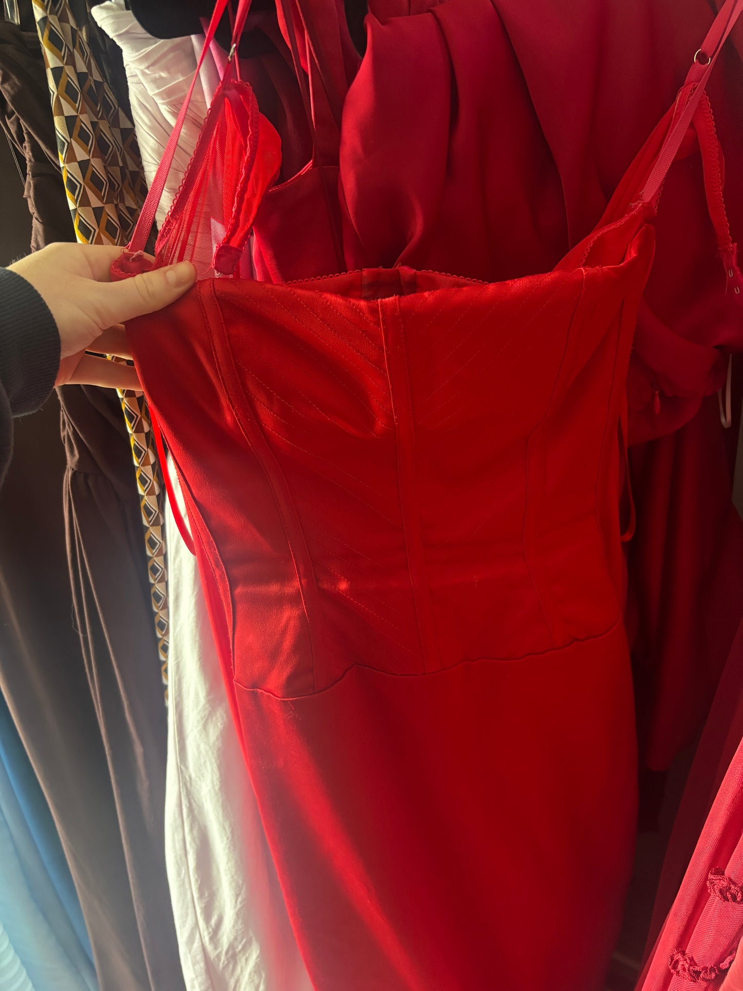 HOUSE OF CB - CHANI DRESS RED
