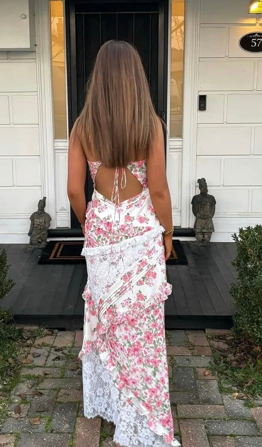 FOR LOVE AND LEMON - ROSALYN MAXI PINK