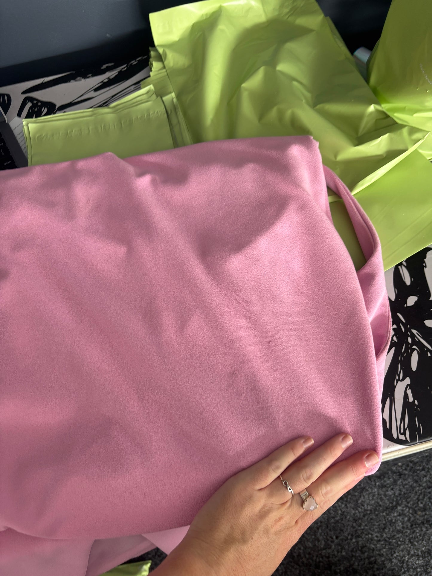 EFFIE KATS VERONA GOWN TAFFY PINK