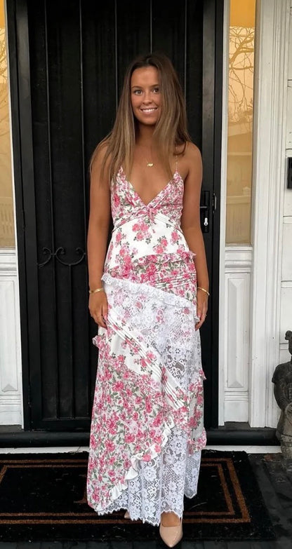 FOR LOVE AND LEMON - ROSALYN MAXI PINK