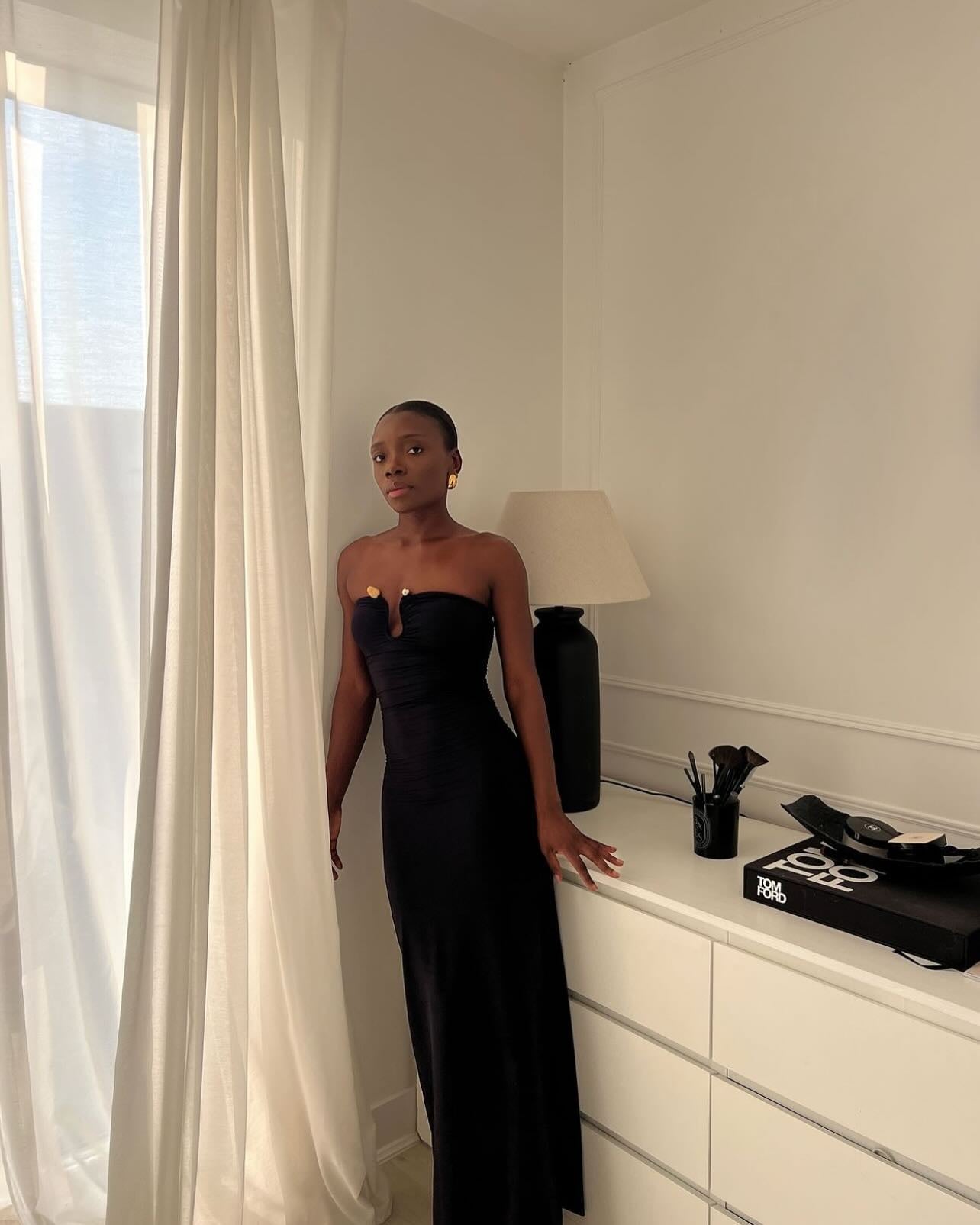KOOKAI -TAYLA TRIM MAXI DRESS