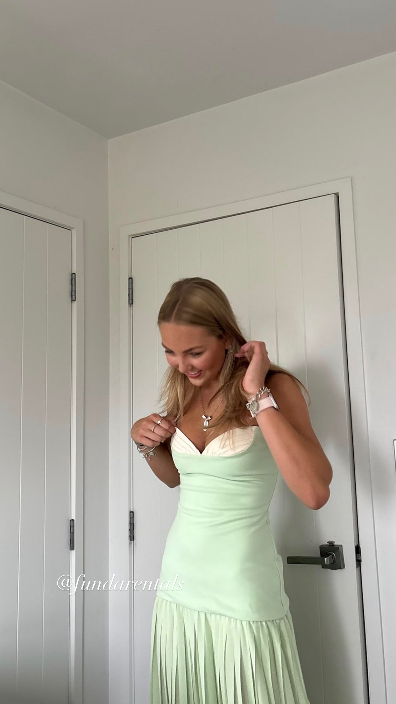 SHE IS OLLA - NICOLETTE DRESS green SHE IS OLLA - NICOLETTE DRESS green