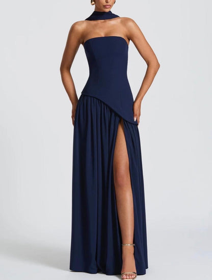 BABY BOO - MALIYA MAXI NAVY BLUE