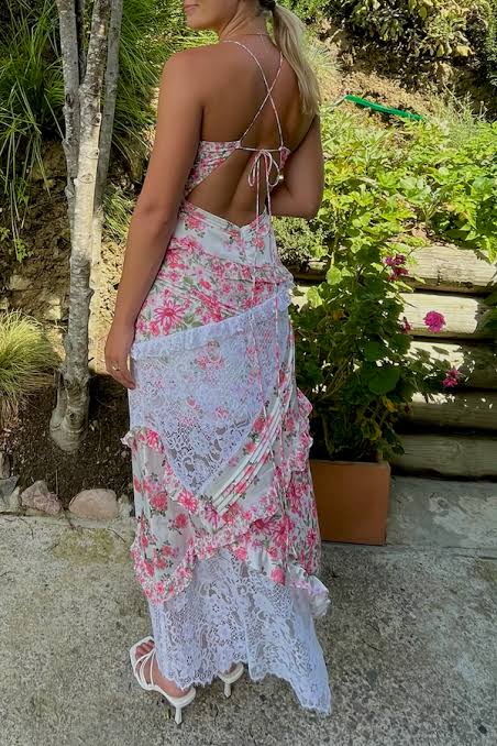 FOR LOVE AND LEMON - ROSALYN MAXI PINK