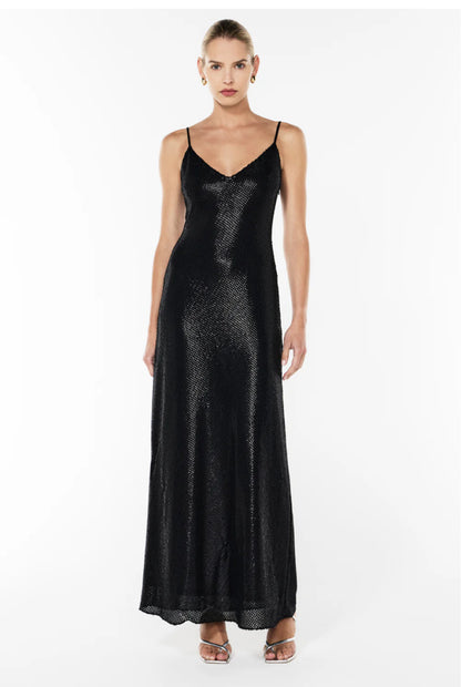MANNING CARTEL-HIGH VOLTAGE SLIP DRESS