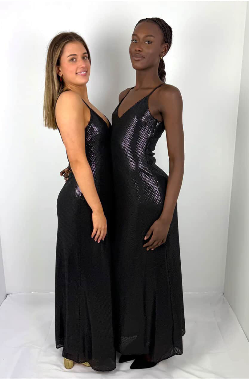 MANNING CARTEL-HIGH VOLTAGE SLIP DRESS