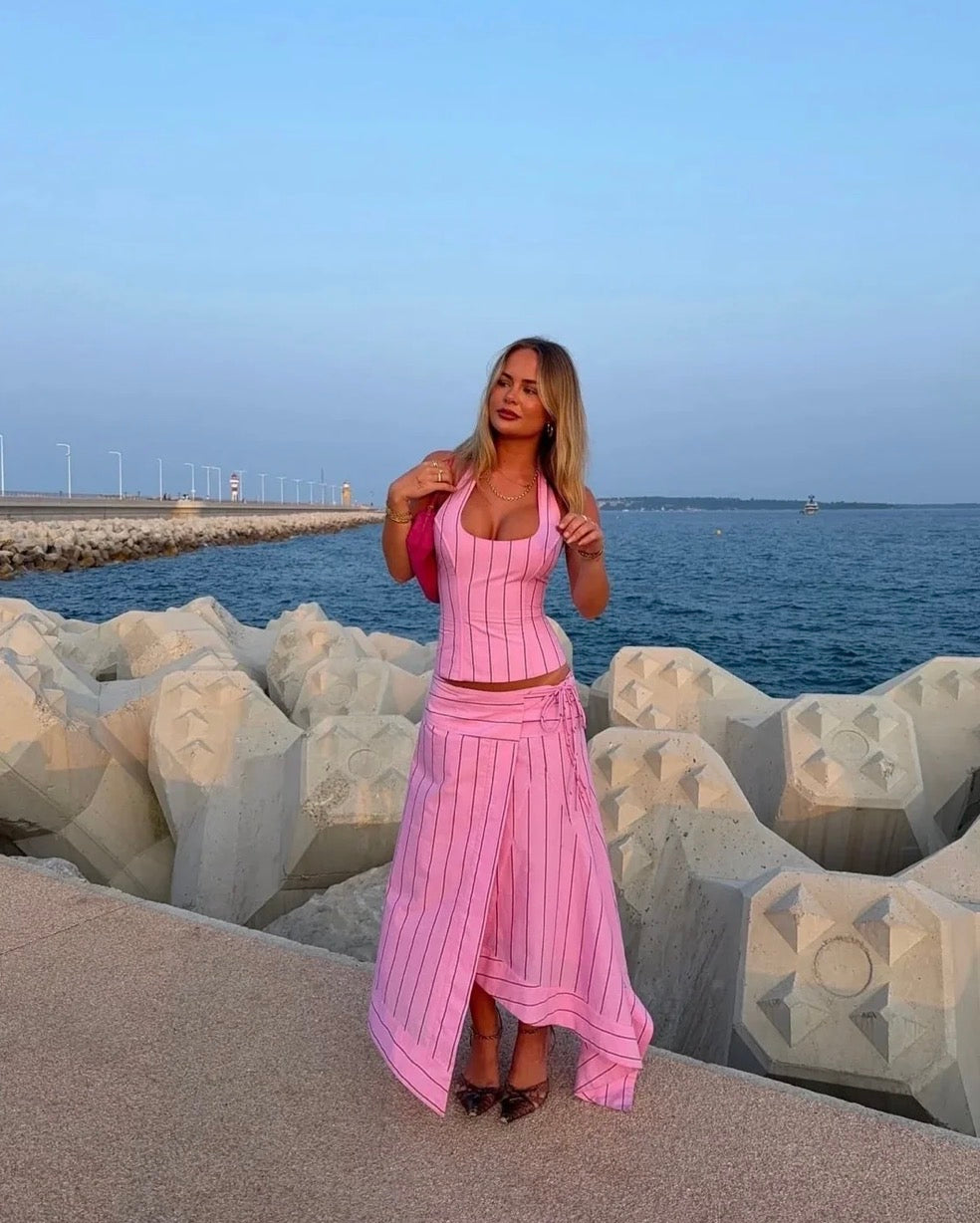 I AM DELILAH- SABRINA SET PINK