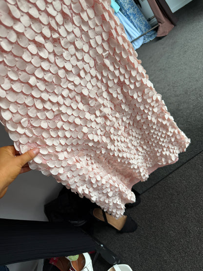 EX RENTAL MANNING CARTELL -SUPREME EXTREME BALCONETTE DRESS ROSEWATER