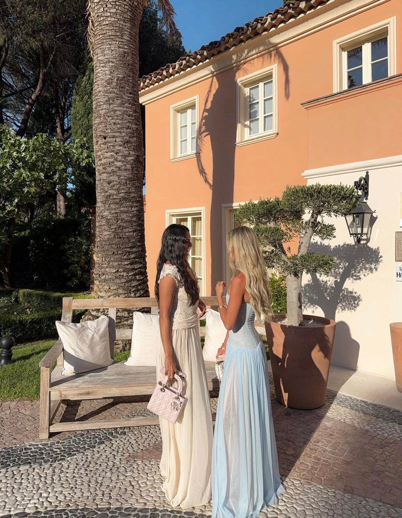WHITE FOX - MAGIC MUSE MAXI DRESS BABY BLUE