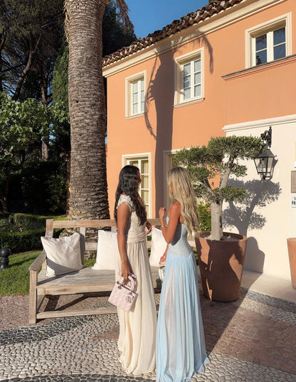 WHITE FOX - MAGIC MUSE MAXI DRESS BABY BLUE