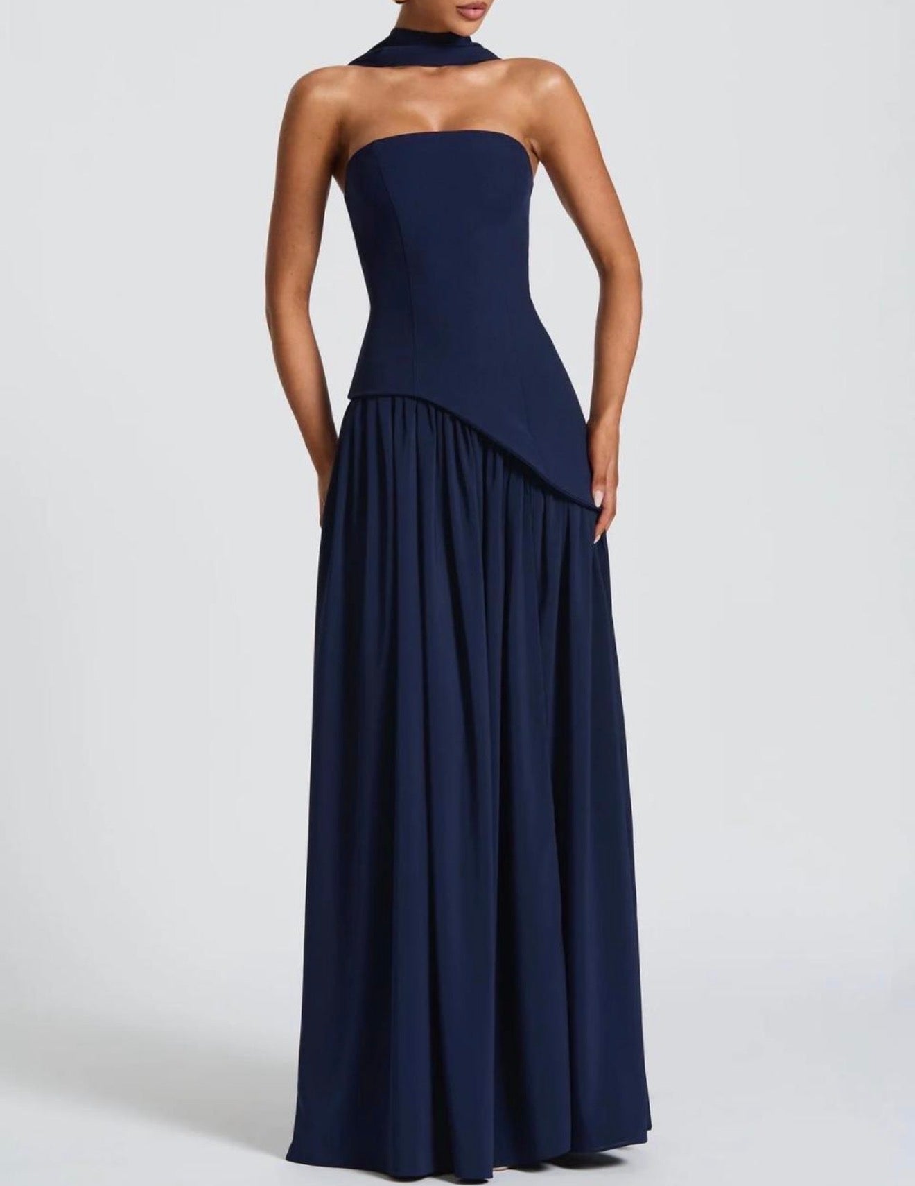 BABY BOO - MALIYA MAXI NAVY BLUE
