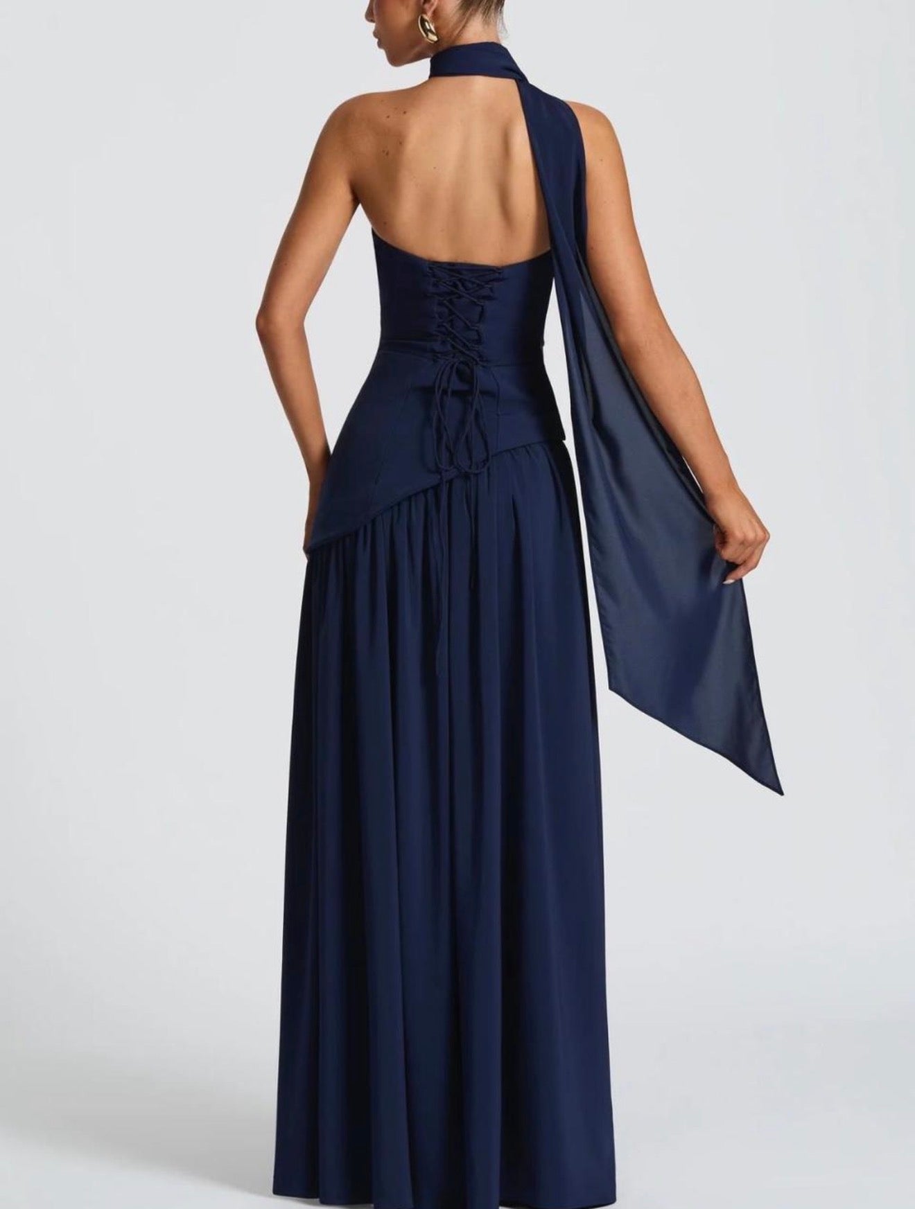 BABY BOO - MALIYA MAXI NAVY BLUE