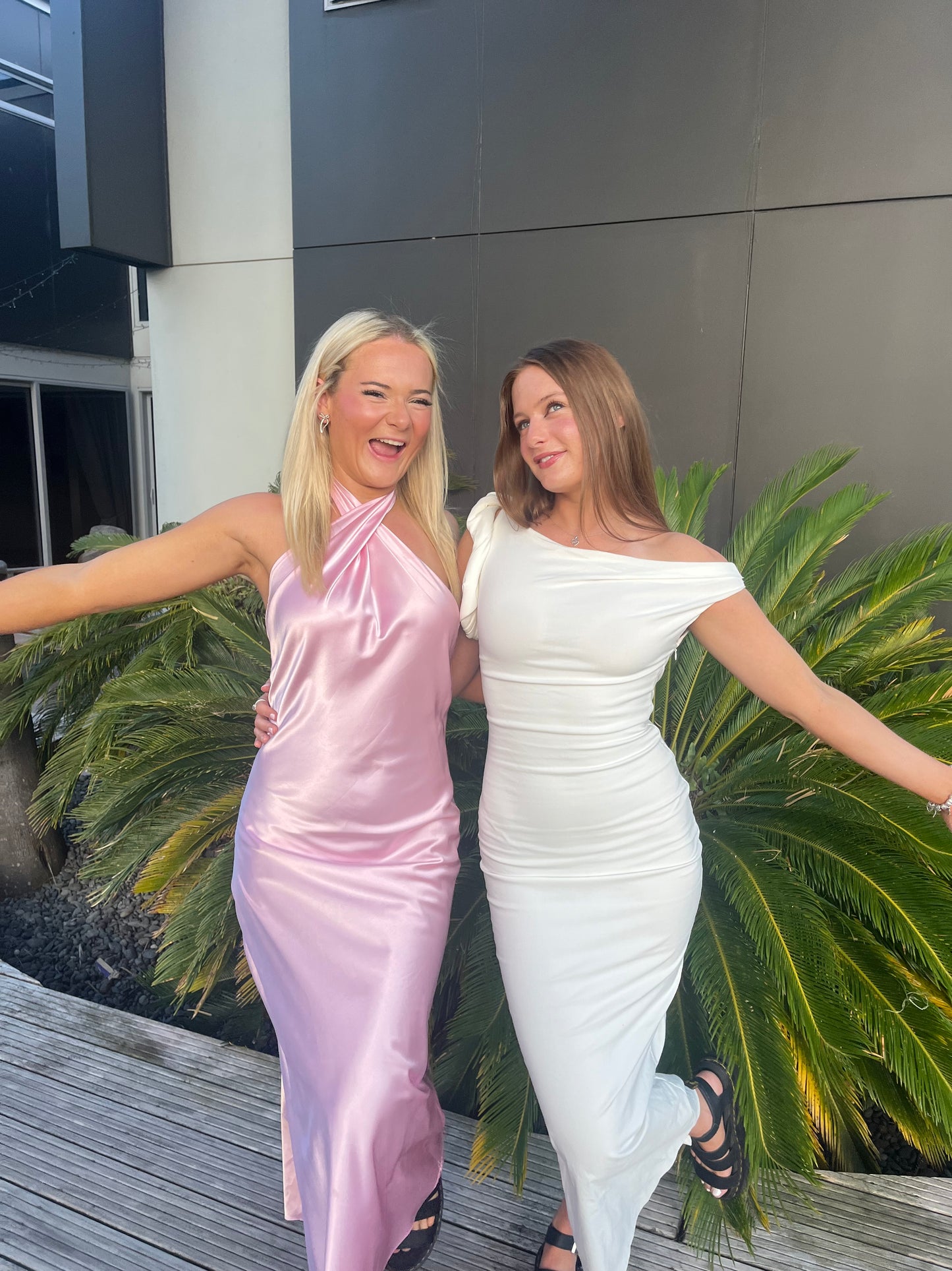 YLD -PINK CROSSOVER MAXI