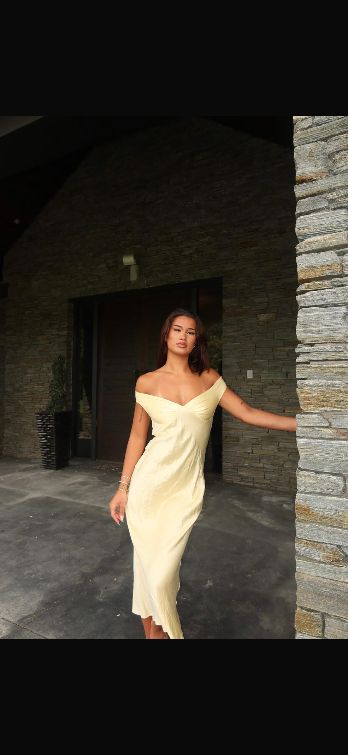 NATALIE ROLT - BRIDGET GOWN (lemon)