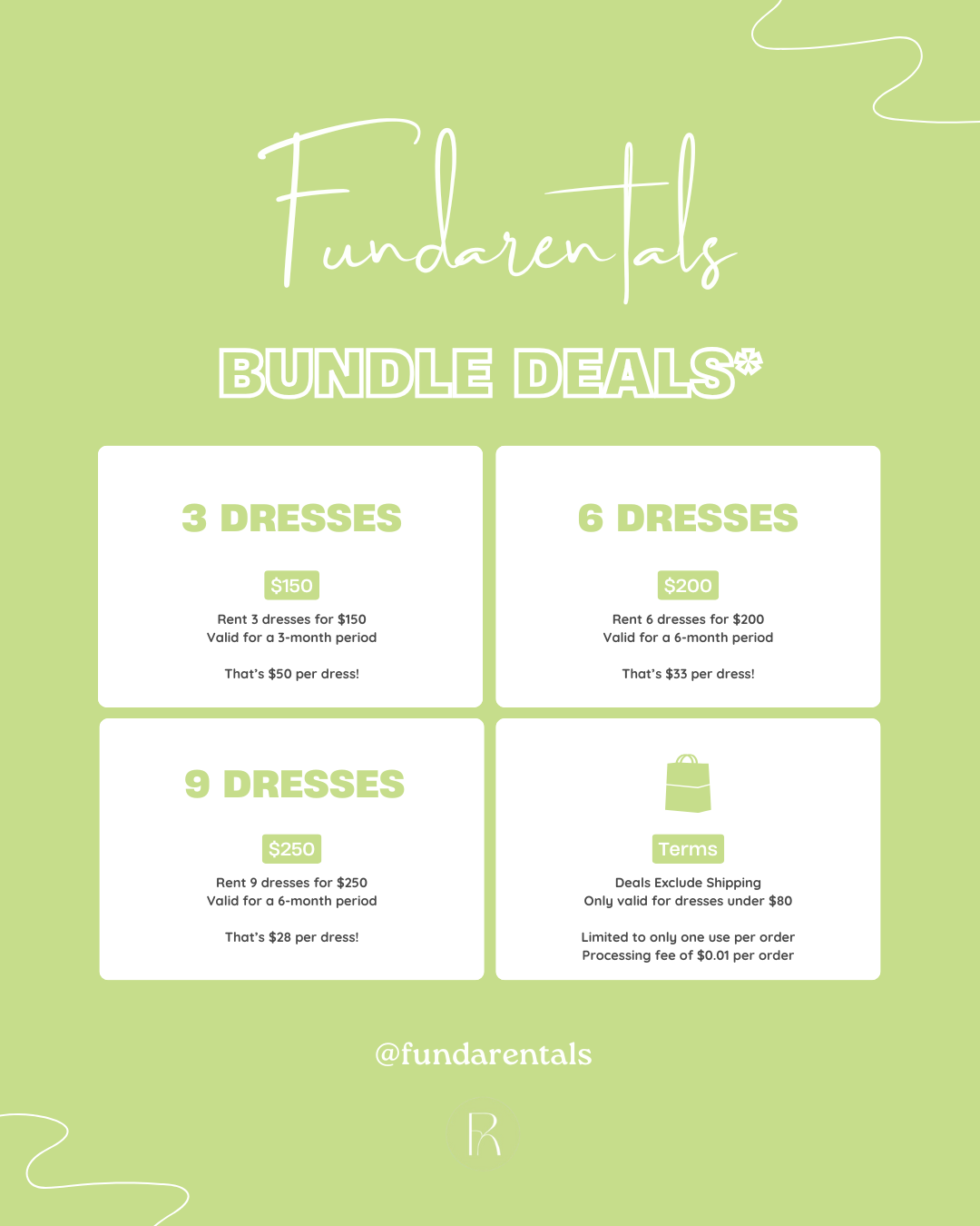 DRESS BUNDLES