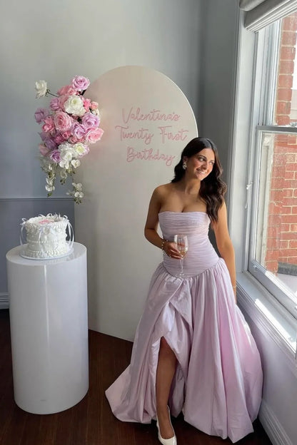 AJE - VIOLETTE BUBBLE HEM MAXI PINK