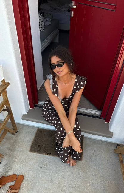 DESIGN BY SI - LUNA DRESS WITH POKADOTS