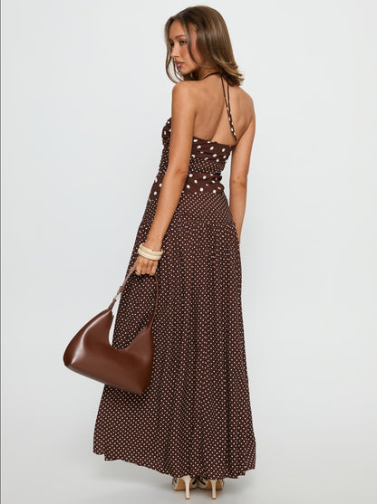 PRINCESS POLLY- MARGUERITE HALTER MAXI DRESS