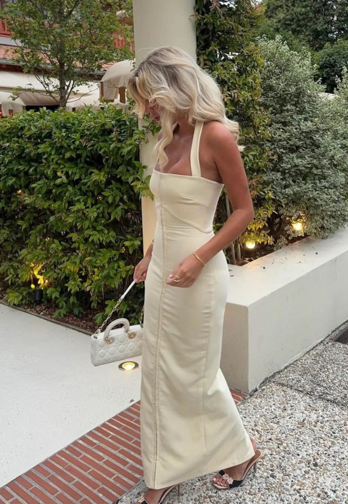 HOUSE OF CB-MIA DRESS BUTTER