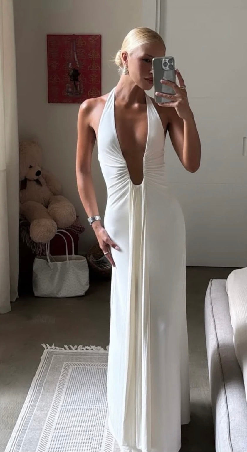 MISHA-JENNIFER CUPRO MAXI