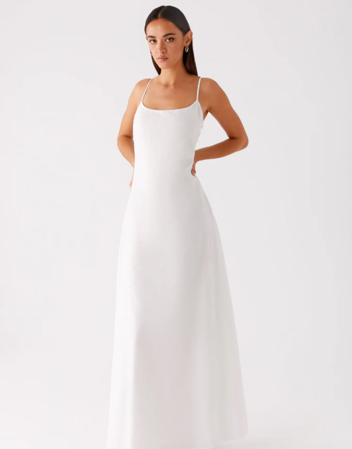 PEPPERMAYO-MADELEINE SCOOP NECK MAXI DRESS