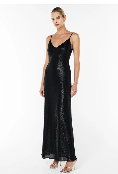 MANNING CARTEL-HIGH VOLTAGE SLIP DRESS