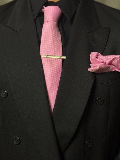 Tie Pink Colored with a subtle pattern