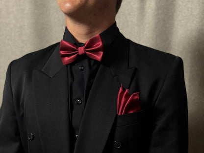 BOW TIE - WINE RED