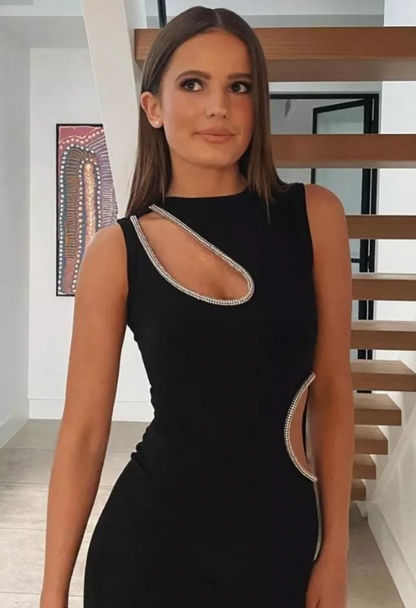 VENDOR- VIVA  GOWN BLACK