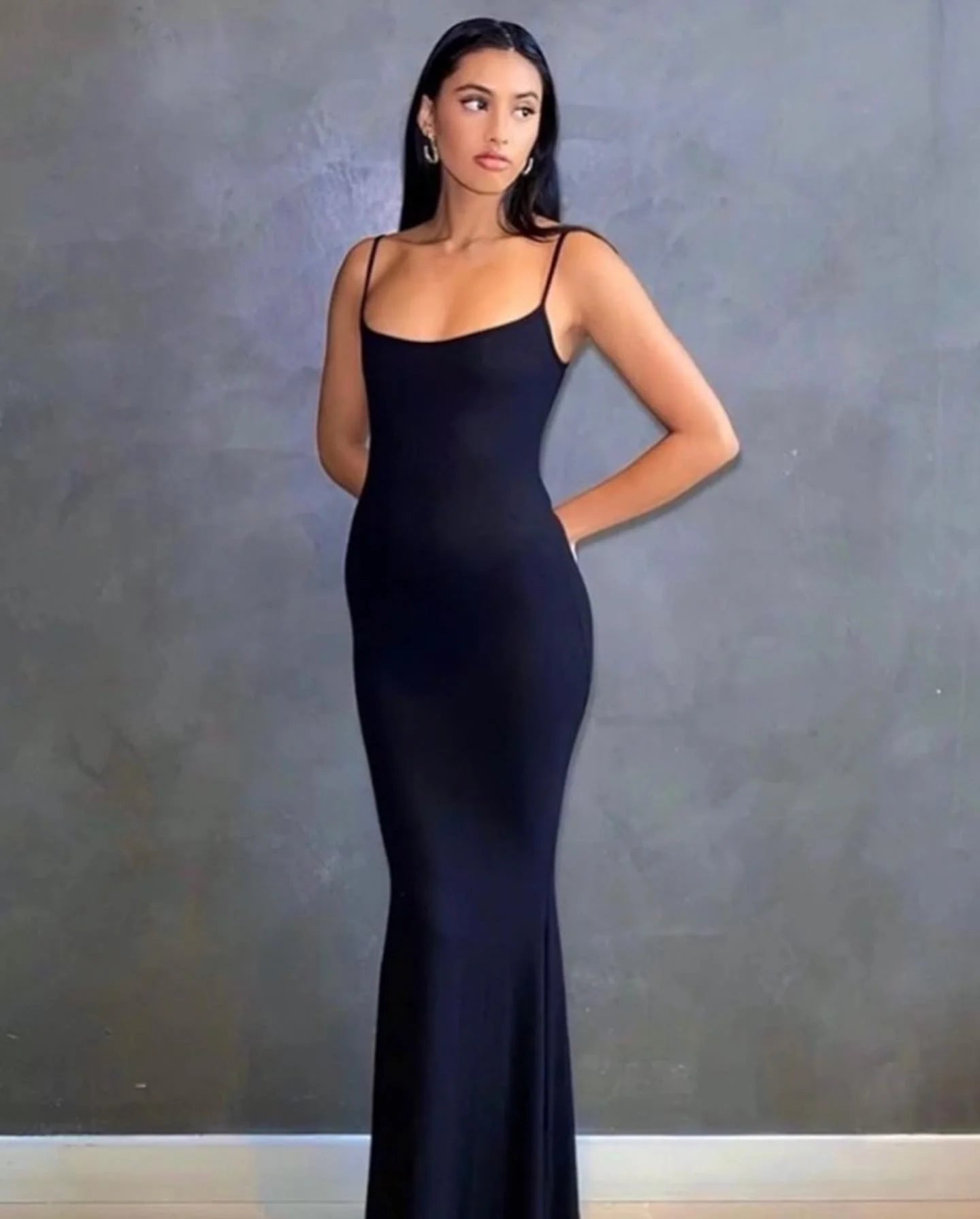 SKIMS - SOFT LOUNGE MAXI BLACK