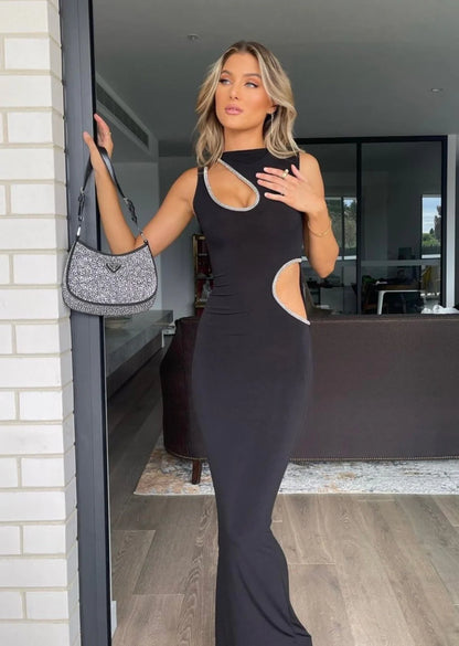 VENDOR- VIVA  GOWN BLACK